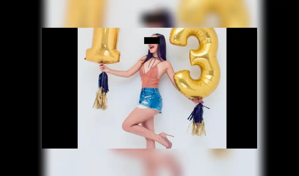 Polémica en Facebook por menor de 13 años que se viste como adulta 