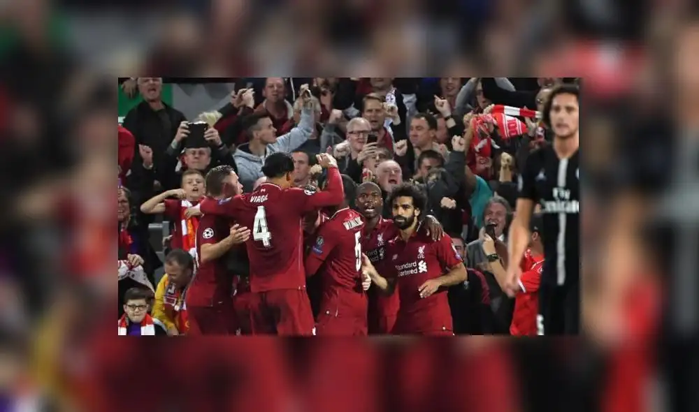 PSG cayó sobre el final ante el Liverpool por la Champions League 