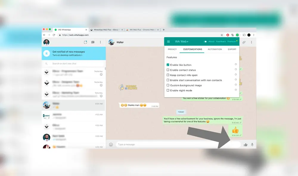 Descubre cuándo y cuántas veces se conectan tus contactos de WhatsApp.