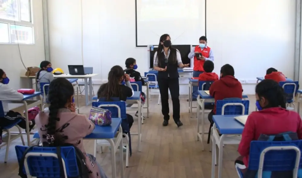 Minedu informa que ocurrirá con los estudiantes que no consigan aprobar el año escolar 2022. Foto: Andina Minedu informa que ocurrirá con los estudiantes que no consigan aprobar el año escolar 2022. Foto: Andina