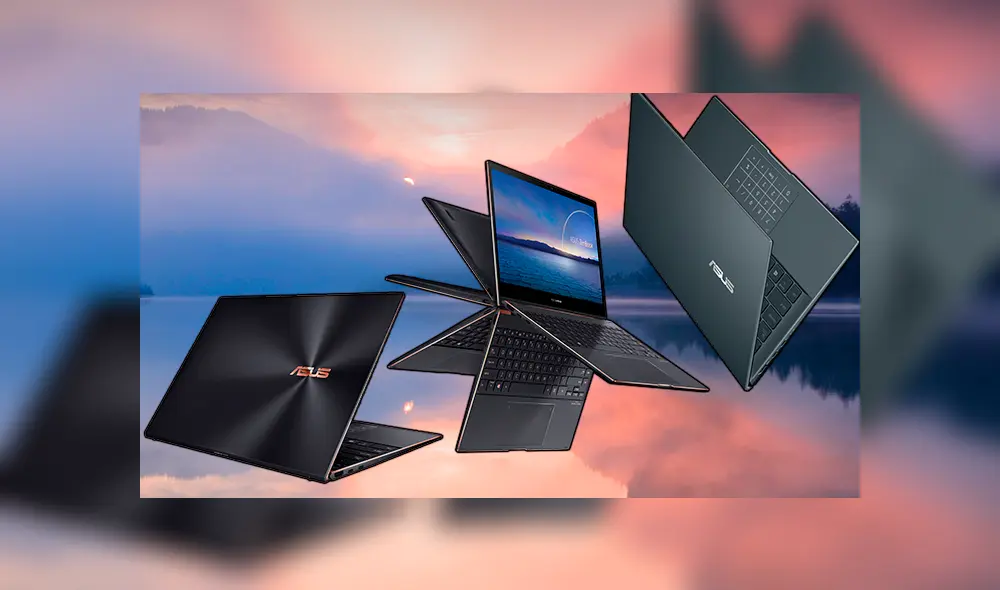 ASUS presenta su nueva línea de laptops de la marca ZenBook con procesadores Intel Core i7 de undécima generación. Foto: composición La República.