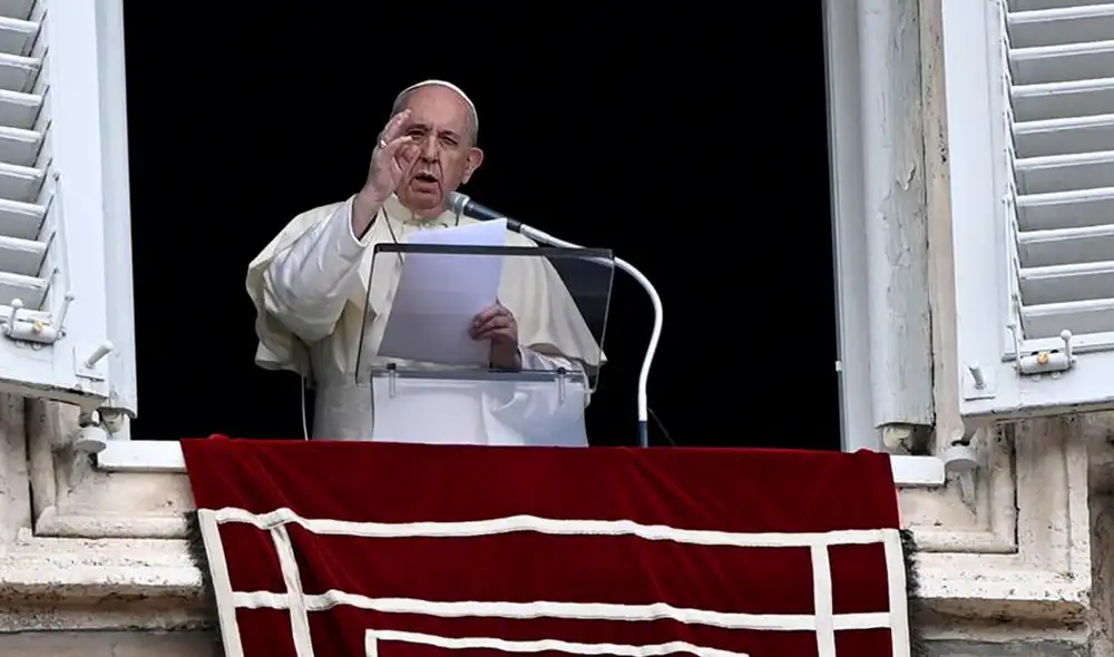 El papa Francisco también rechazó la doctrina de la Iglesia católica que justificaba la guerra como medio de legítima defensa. Foto: EFE El papa Francisco también rechazó la doctrina de la Iglesia católica que justificaba la guerra como medio de legítima defensa. Foto: EFE