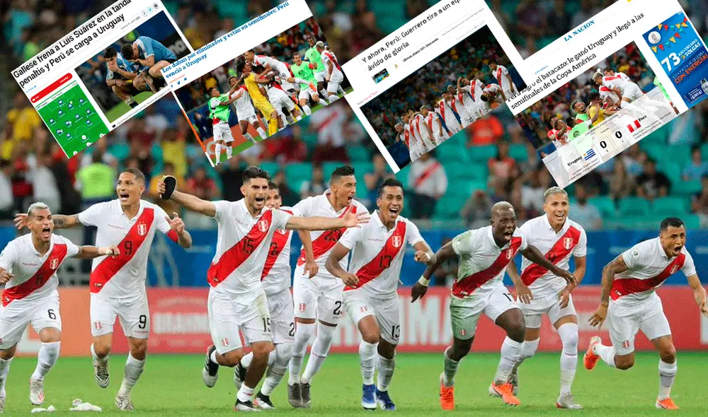 Así reaccionaron los medios internacionales tras la clasificación de Perú a semifinales de la  Copa América