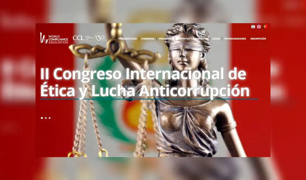 Congreso de Ética y Lucha Anticorrupción se desarrollará en Lima 