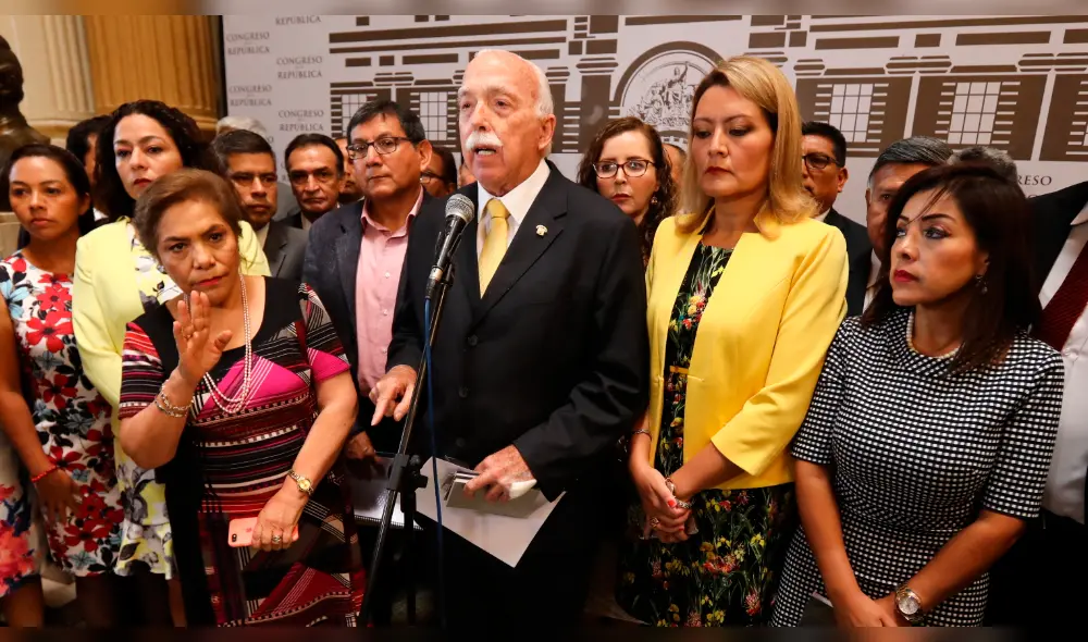 Fuerza Popular pone condición al Ejecutivo para dialogar sobre proyecto de reforma Fuerza Popular pone condición al Ejecutivo para dialogar sobre proyecto de reforma