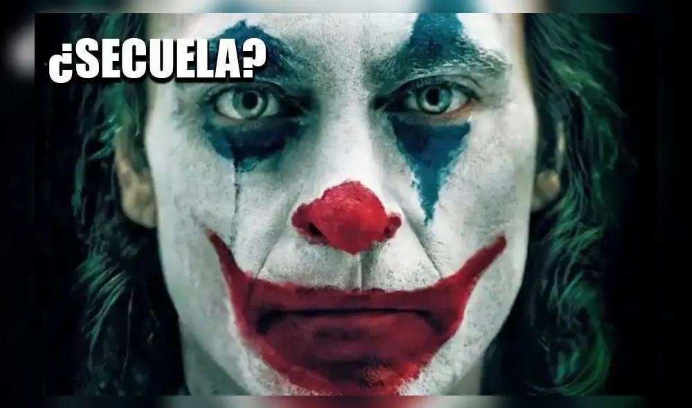 Joker podría tener una secuela. Joker podría tener una secuela.