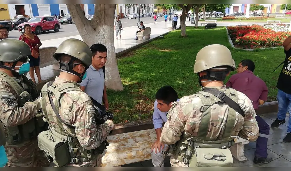 Ejército intervino a ciudadanos