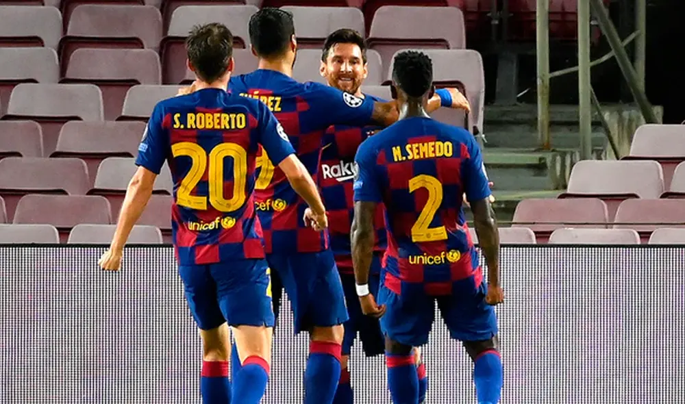 Barcelona vs. Bayern Múnich se enfrentan por un cupo a las semifinales de la Champions League. | Foto: AFP