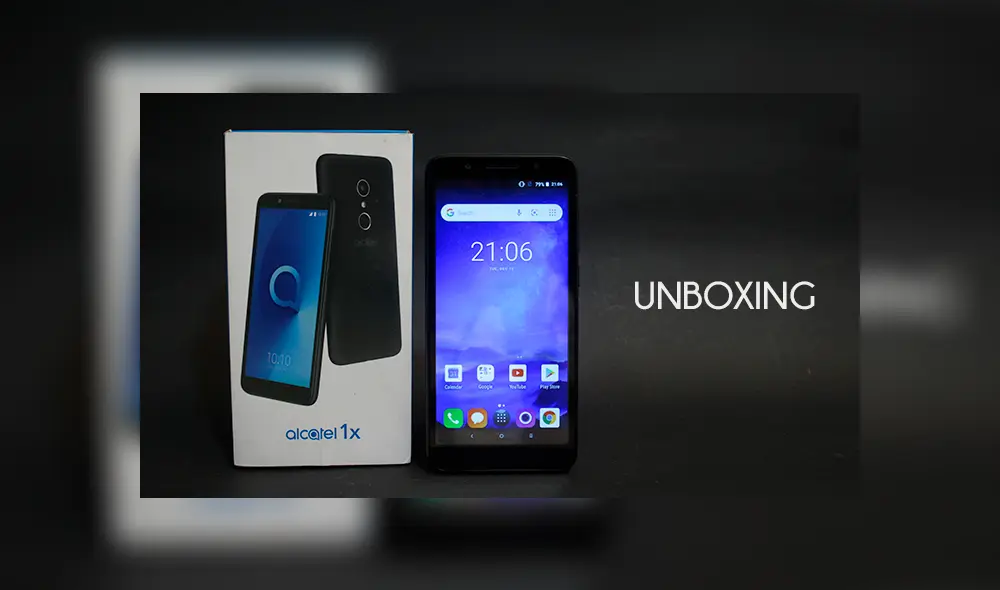 Conoce todo sobre el Alcatel 1X.
