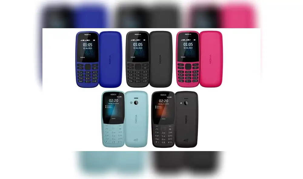 Estos nuevos móviles de Nokia son súper resistentes.