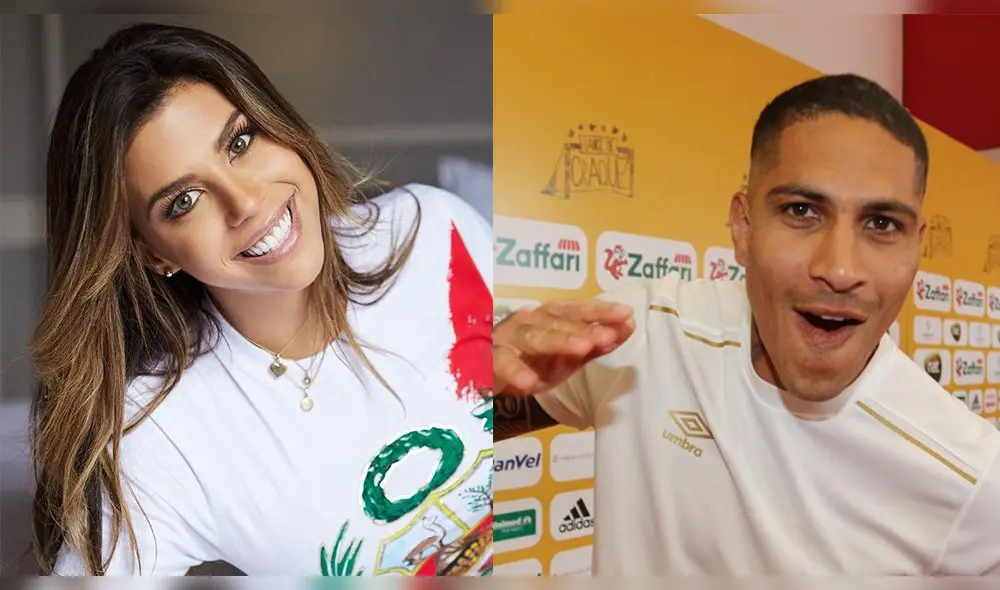 Alondra García Miró y Paolo Guerrero felices por la llegada de 'Alito'