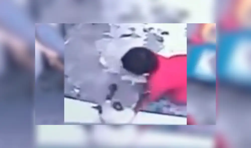 Video es viral en YouTube. Mujer quedó sorprendida cuando revisó las imágenes de la cámara de seguridad y vio el insólito suceso