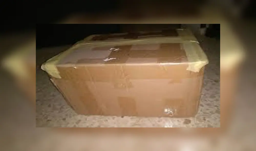 Así luce una caja misteriosa de la Deep Web. Foto: Captura.