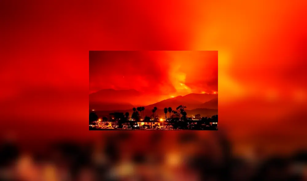 Se registraron incendios forestales en California. Foto: Reuters Se registraron incendios forestales en California. Foto: Reuters