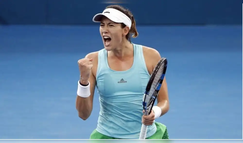 Garbiñe Muguruza y la lesión que la hace finalista del torneo WTA 