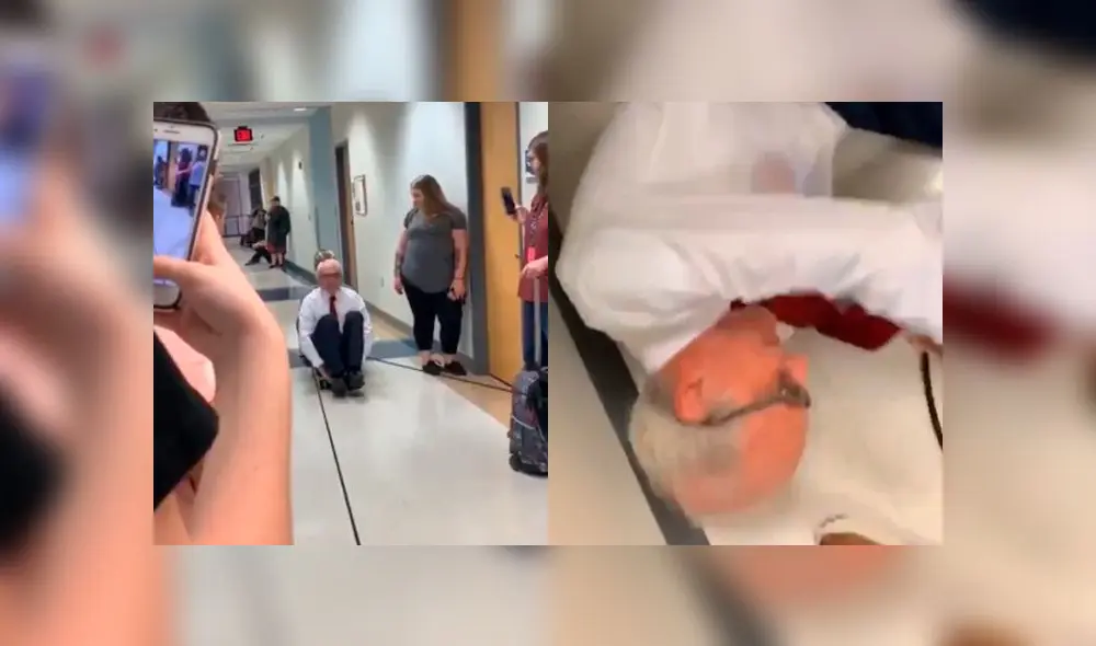 Profesor inspira a sus alumnos mediante extravagantes experimentos. Foto: Captura.