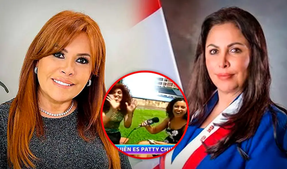 Antes de ser parlamentaria, Patricia Chirinos trabajó en la televisión peruana. Foto: composición LR/ Captura Magaly TV, la firme/ Congreso de la República Antes de ser parlamentaria, Patricia Chirinos trabajó en la televisión peruana. Foto: composición LR/ Captura Magaly TV, la firme/ Congreso de la República