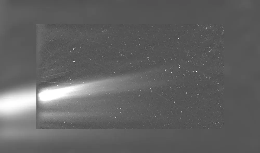 Imagen enviada por el Parker. Foto: NASA