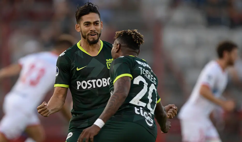 Atlético Nacional eliminó a Huracán de la Copa Sudamericana 2020 tras vencerlo 4-1 en el global. | Foto: AFP Atlético Nacional eliminó a Huracán de la Copa Sudamericana 2020 tras vencerlo 4-1 en el global. | Foto: AFP