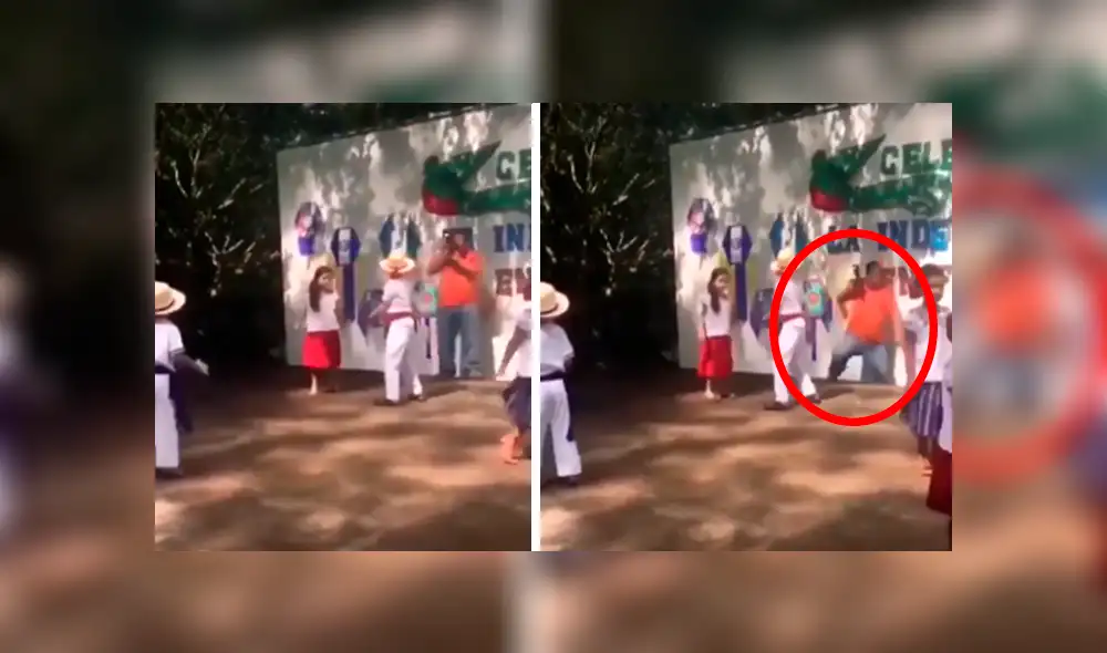 En Facebook, unos niños participaban de una actuación y no imaginaron que ocurriría un incidente. En Facebook, unos niños participaban de una actuación y no imaginaron que ocurriría un incidente.