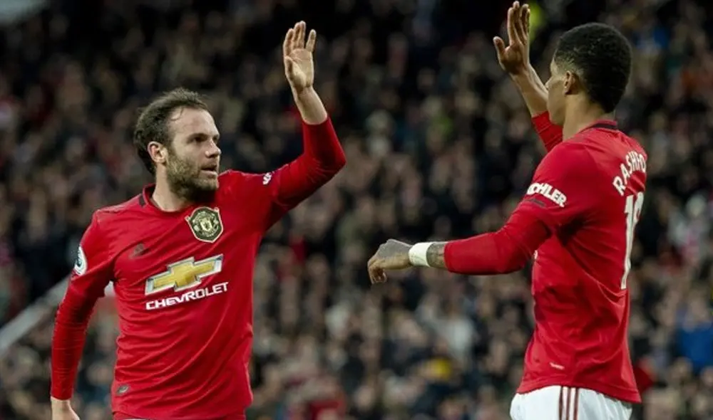 Manchester United vs. Lask por la Europa League. | Foto: FPF