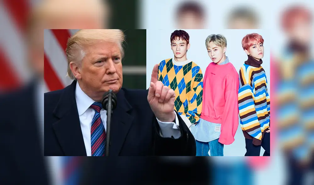 EXO y Donald Trump se conocen por primera vez y así fueron sus reacciones [VIDEO]