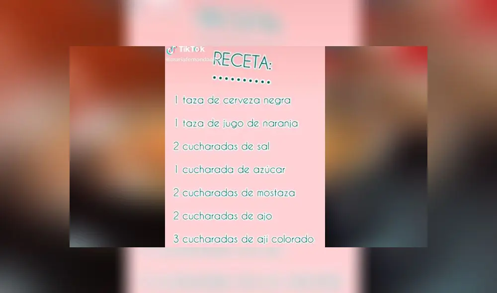Desliza las imágenes para ver la receta del exquisito pollo a la brasa que podrás elaborar en tu propia casa. Foto: @mariafernandaalba Desliza las imágenes para ver la receta del exquisito pollo a la brasa que podrás elaborar en tu propia casa. Foto: @mariafernandaalba