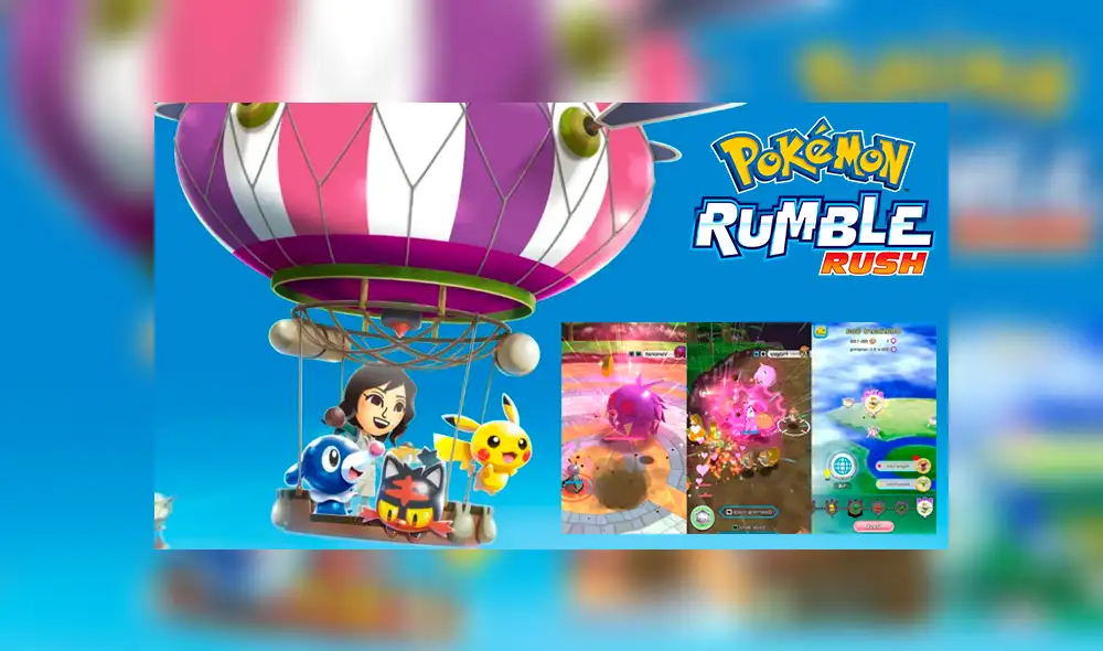 Pokémon Rumble Rush es el nuevo videojuego gratis para celular y así puedes descargarlo [VIDEO]