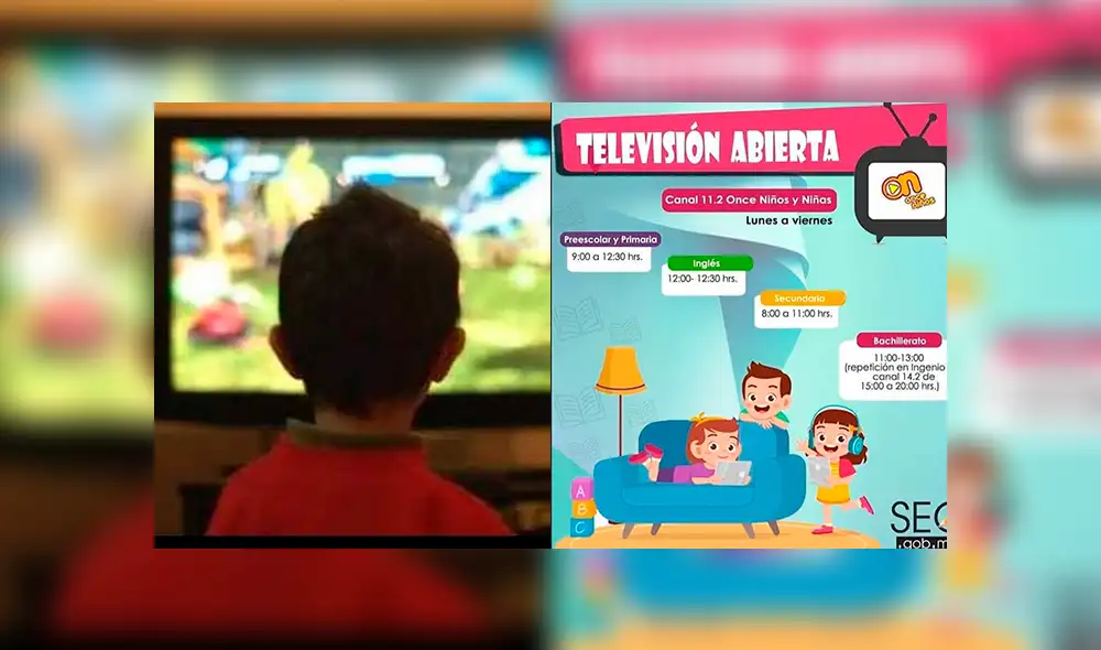 Los escolares de México seguirán con sus clases desde la comodidad de su hogar. Foto: composición Los escolares de México seguirán con sus clases desde la comodidad de su hogar. Foto: composición