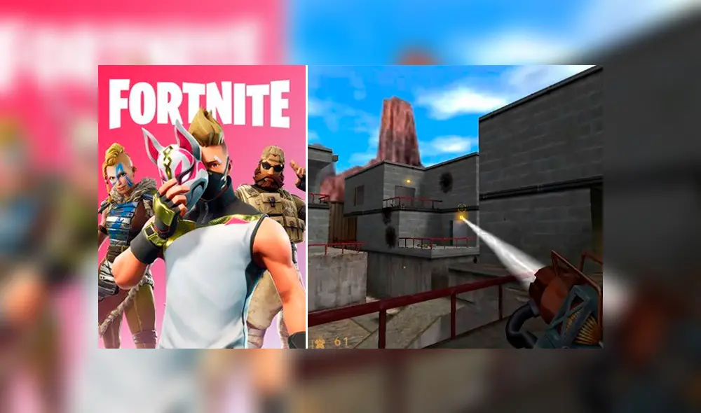 Recrean legendario mapa de Half-Life en Fortnite y es posible activar la bomba.