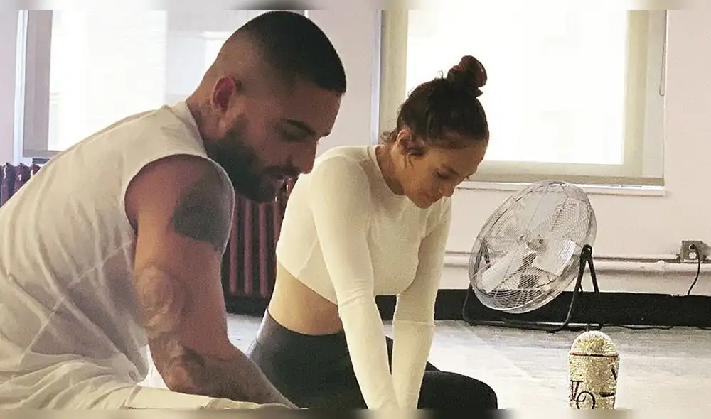 Maluma y JLo se unen en el Madison Square Garden y cantan “No me ames”