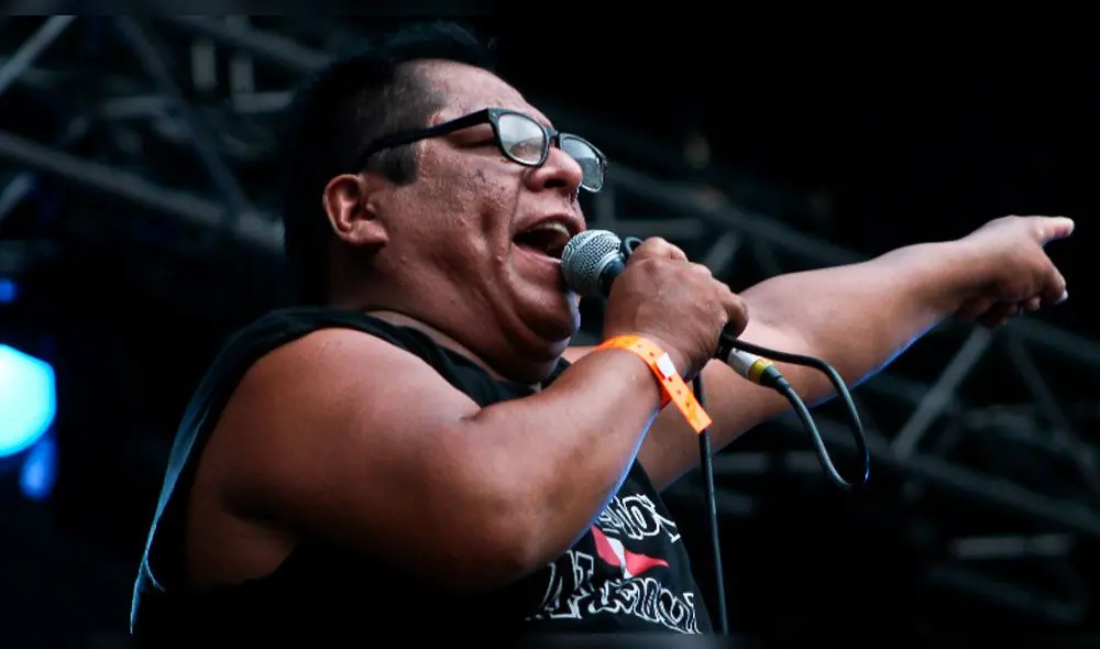 'Cachuca', líder de Los Mojarras. Foto: Hanslitt Cruzado / La República 'Cachuca', líder de Los Mojarras. Foto: Hanslitt Cruzado / La República