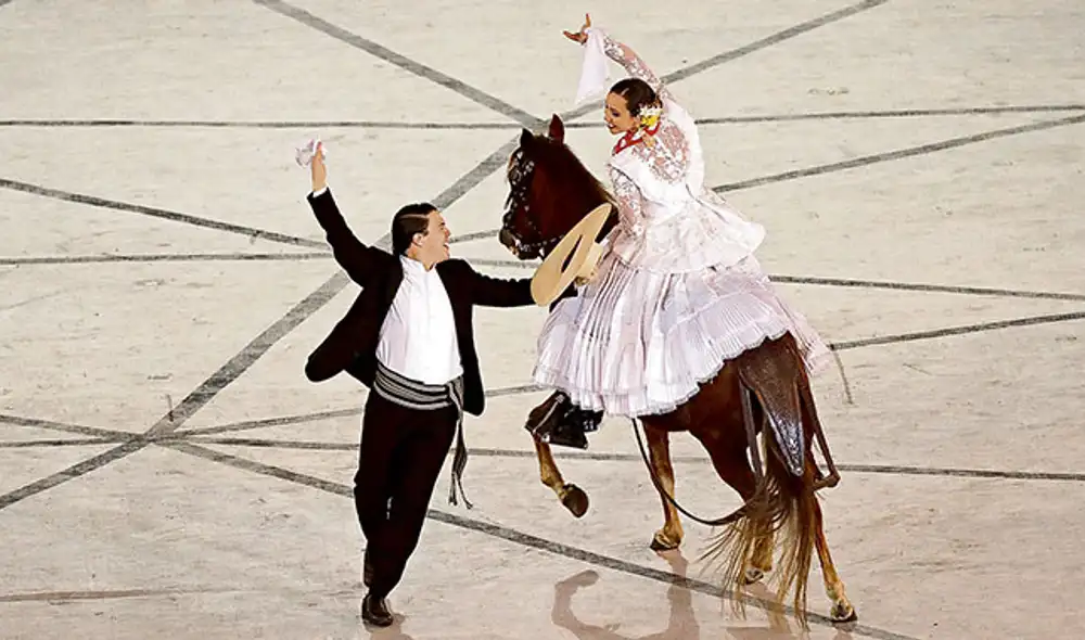 Especial. Los caballos de paso deslumbraron.