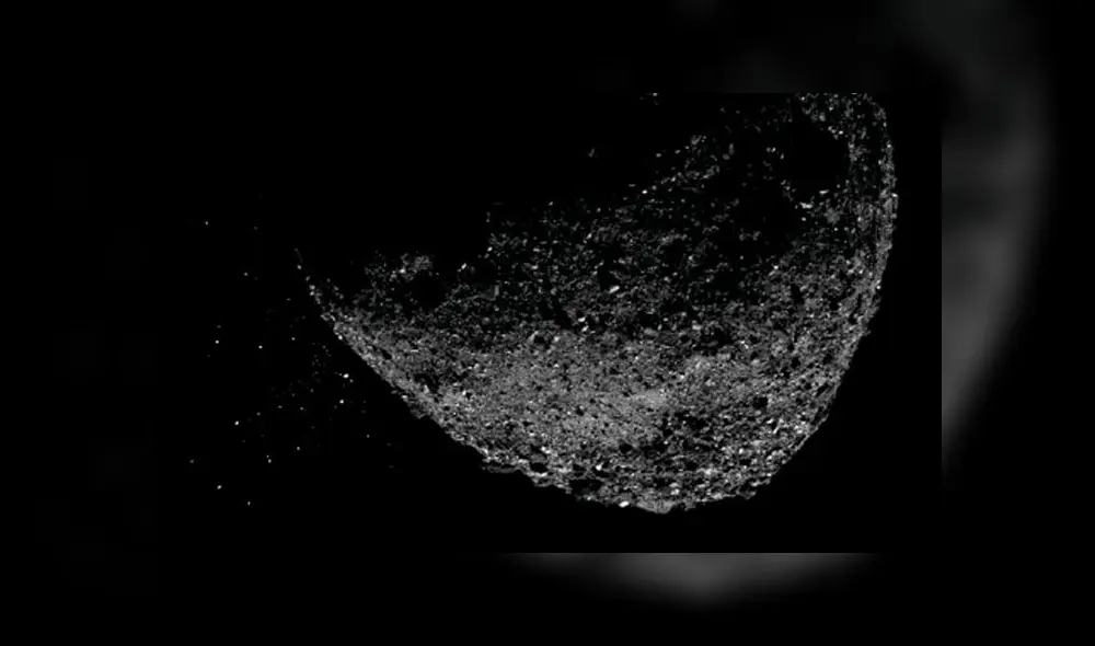 Fotografía del asteroide Bennu captada por la misión OSIRIS-REx de la NASA el 6 de enero del 2019. Fotografía del asteroide Bennu captada por la misión OSIRIS-REx de la NASA el 6 de enero del 2019.