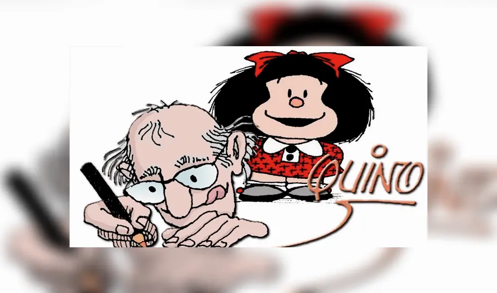 Representación caricaturesca de Quino y Maflada. (Foto: Retrochenta)
