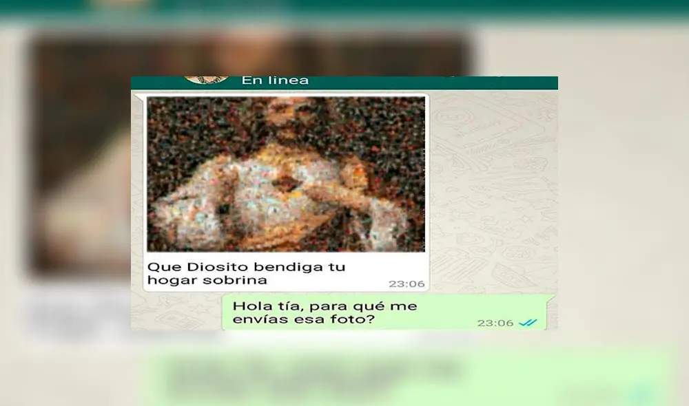 WhatsApp: envió a su sobrina una "inocente" imagen de Jesús y pasó tremenda vergüenza WhatsApp: envió a su sobrina una "inocente" imagen de Jesús y pasó tremenda vergüenza