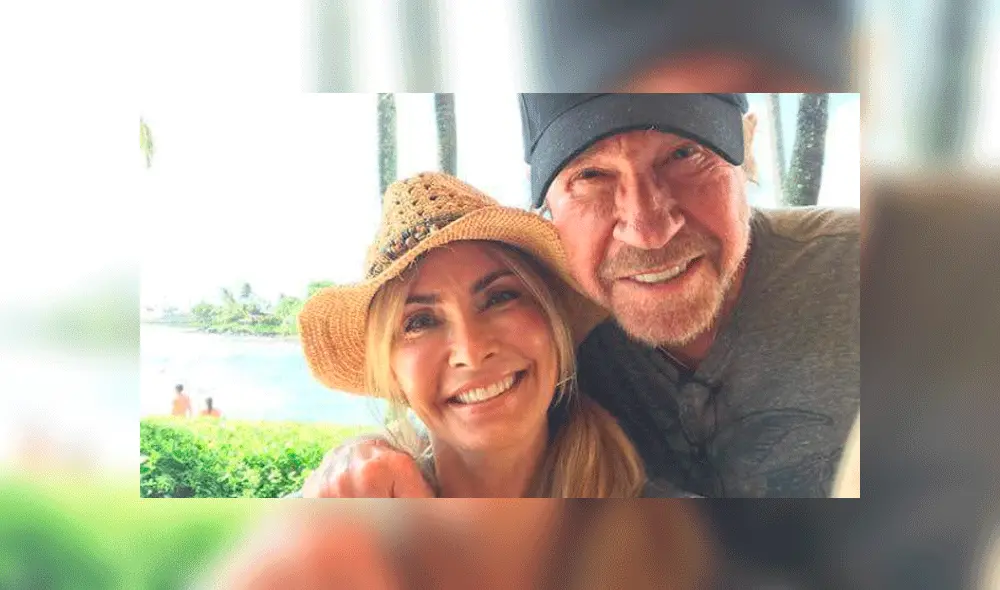 Chuck Norris y su esposa Gena O'Kelly