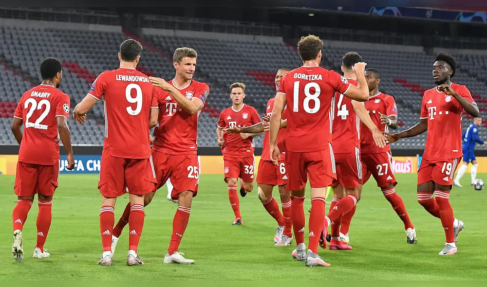 Semifinal de la Champions League. Foto: AFP