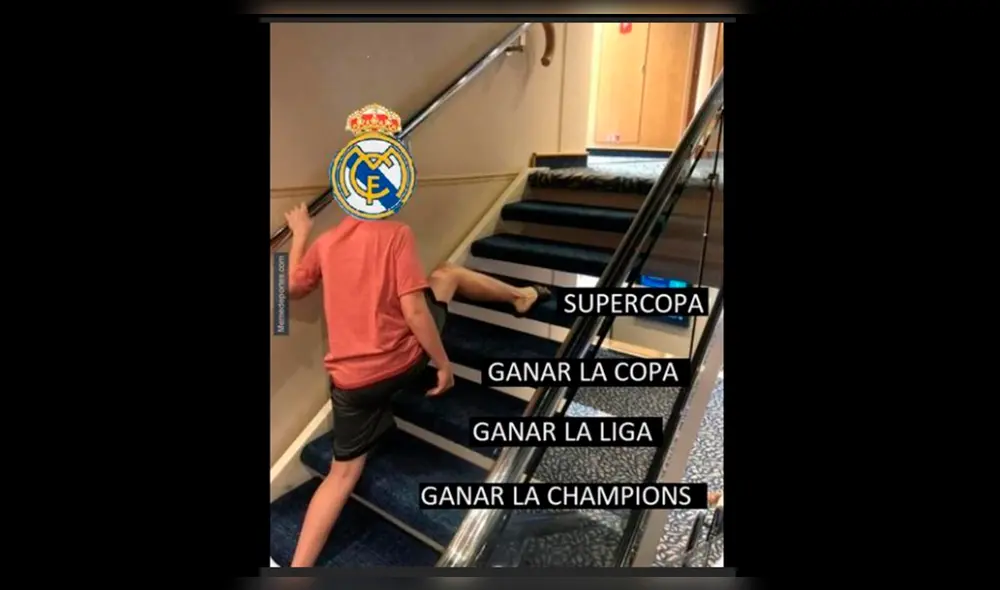 Real Madrid vs Atlético Madrid: memes previo a la final e la Supercopa de España. Foto: Facebook.