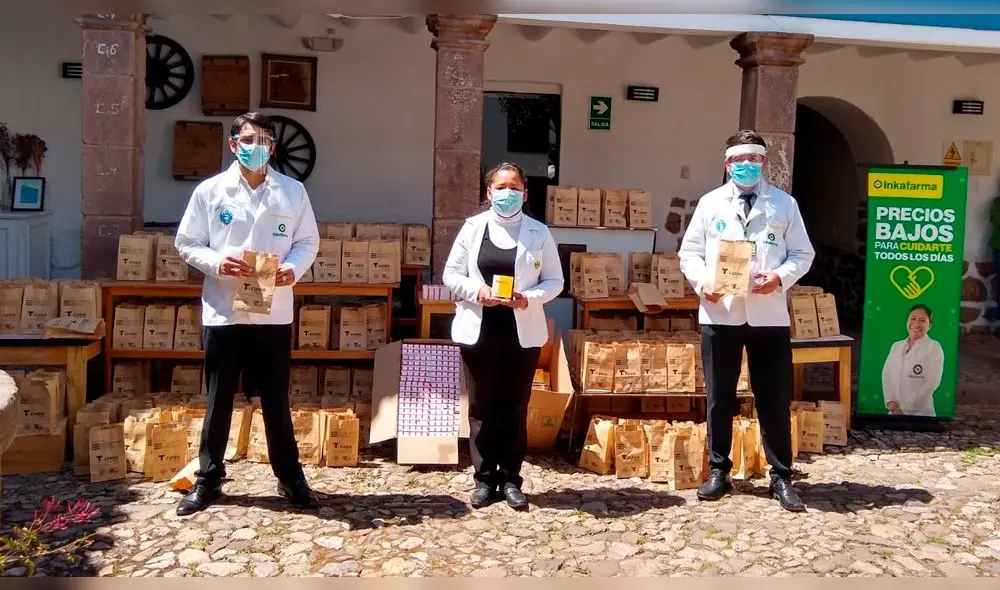 Empresas entregaron donaciones para Cusco. Foto: Difusión. Empresas entregaron donaciones para Cusco. Foto: Difusión.