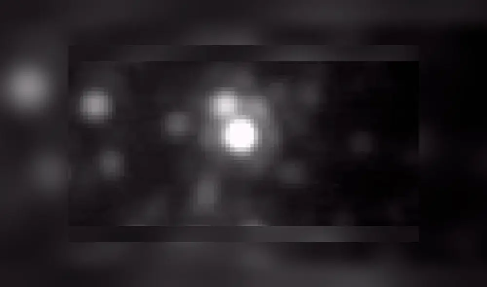 Destello del agujero negro Sagitario A. Imagen captada por T.Do y su equipo en el Observatorio Keck. Destello del agujero negro Sagitario A. Imagen captada por T.Do y su equipo en el Observatorio Keck.