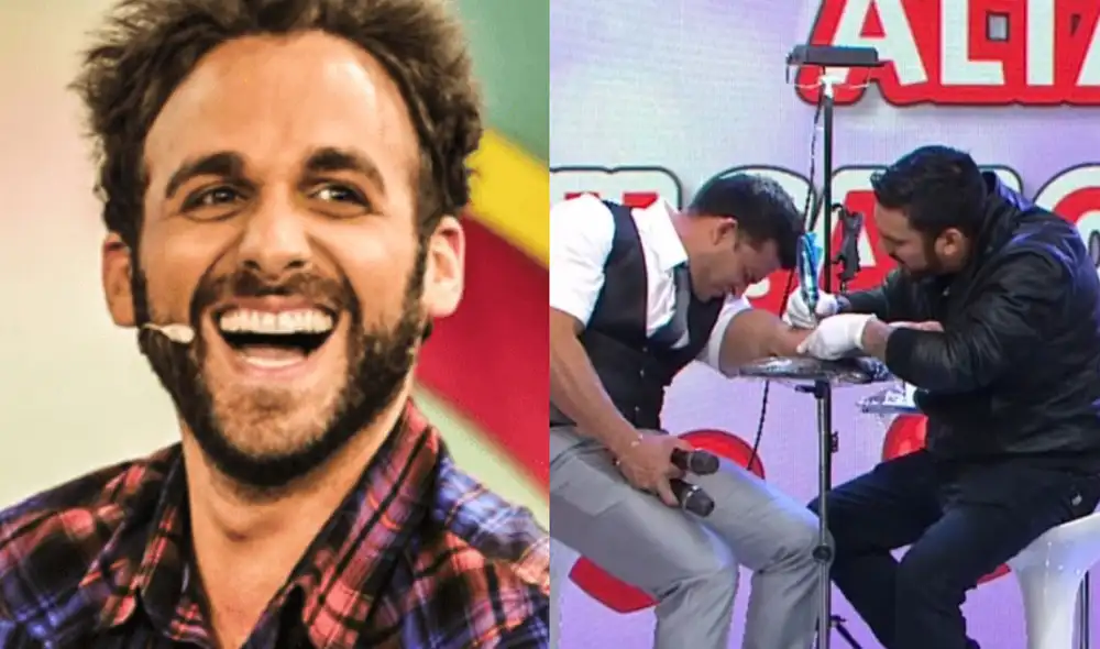 Rodrigo González aprovechó su espacio en Willax TV para burlarse de Christian Domínguez. Foto: composición LR/América TV