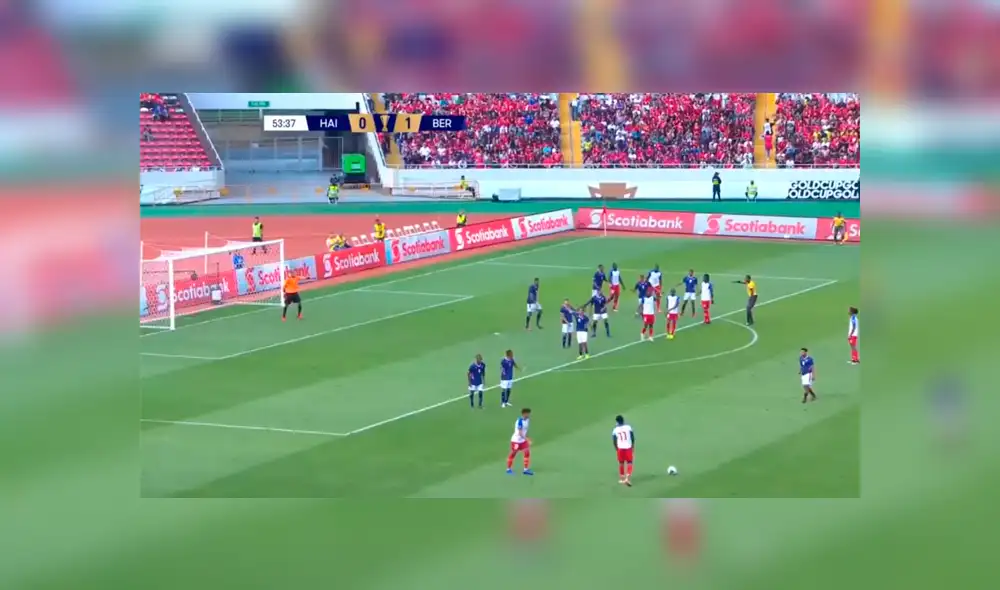 Jugadores de la selección de Haití fingieron una discusión para distraer a sus rivales. (Foto: AFP)