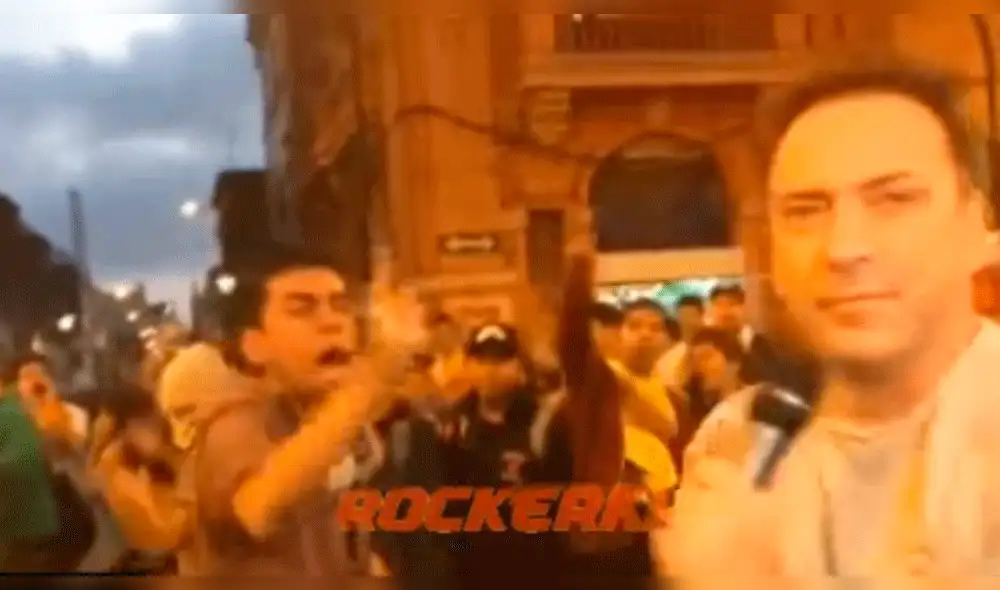 Carlos Galdós fue insultado durante la marcha contra el indulto a Fujimori [VIDEO]