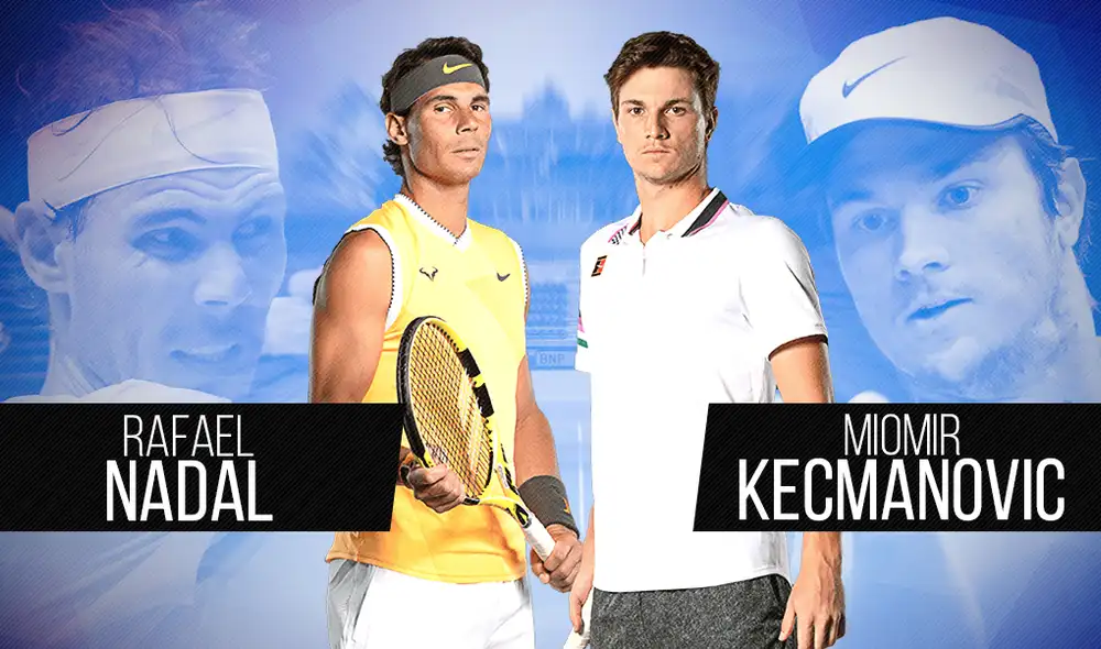 Rafael Nadal vs. Miomir Kecmanović por el ATP de Australia. Rafael Nadal vs. Miomir Kecmanović por el ATP de Australia.