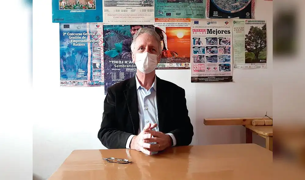 Vocero de ONG. Vocero de ONG.