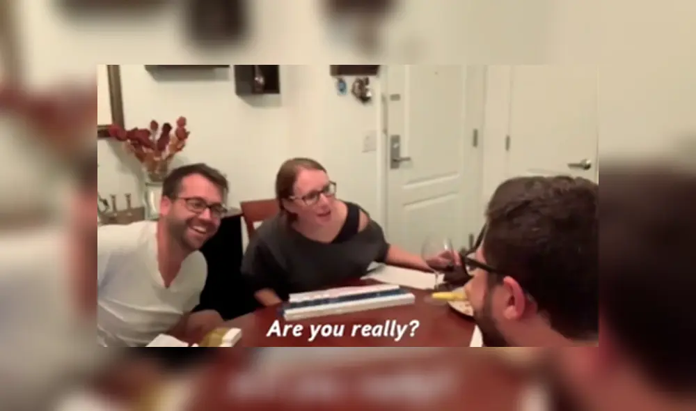 Desliza las fotografías para ver cada una de las reacciones que tuvo la familia de este joven al saber que iba a ser padre. Foto: Captura/FB