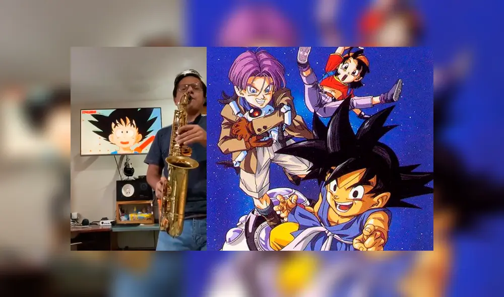 Desliza las imágenes para conocer un poco más de este joven músico que se ganó el reconocimiento de los fans de Dragon Ball GT. Fotocapturas: JF SaxGuy/TikTok