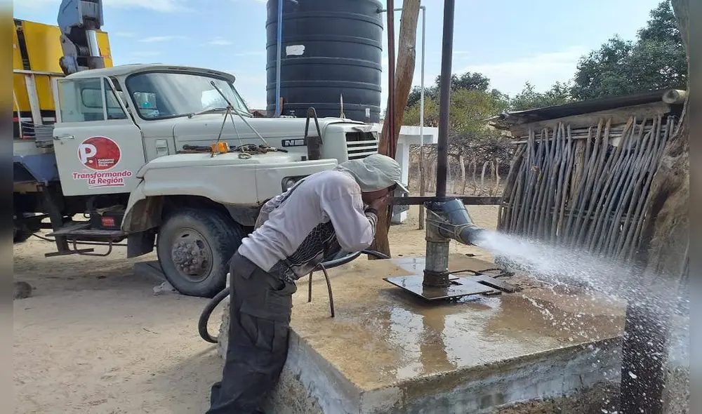 Piura: mejoran el servicio de agua potable en caseríos de La Matanza ...
