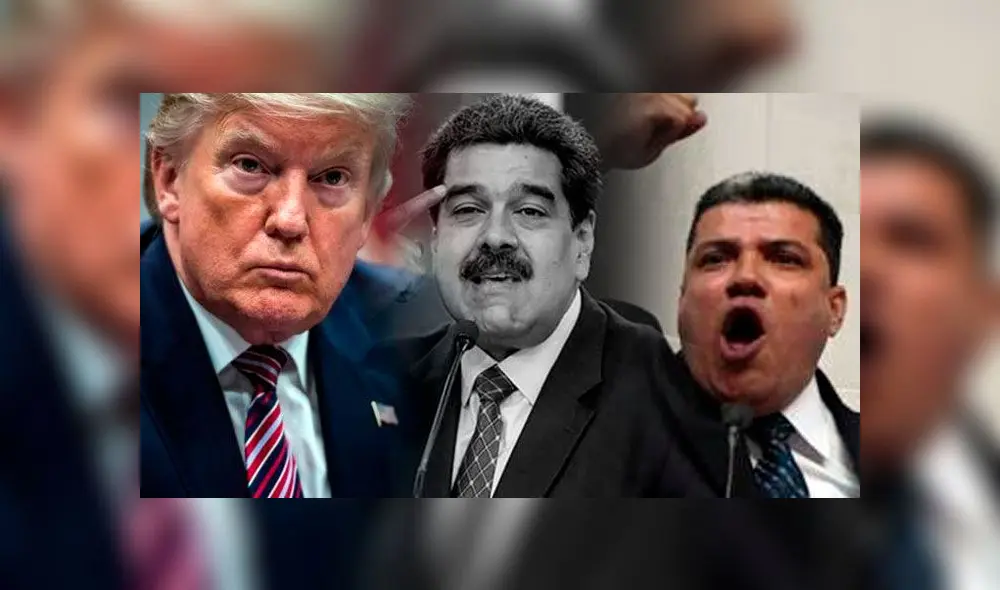 Gobierno de Donald Trump sancionaría a Luis Parra por juramentar sin quórum como presidente de la Asamblea Nacional de Venezuela. Foto: Composición